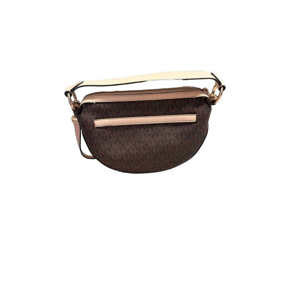 Michael Kors Emilia Medium Logo Shoulder Bag Adjustable Strap - Picture 4 of 9